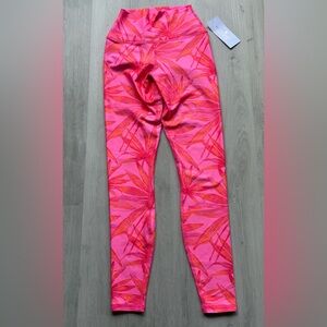 NWT Spiritual Gangster Intent High Waist 7/8th Leggings 
"Pink Glow Print"